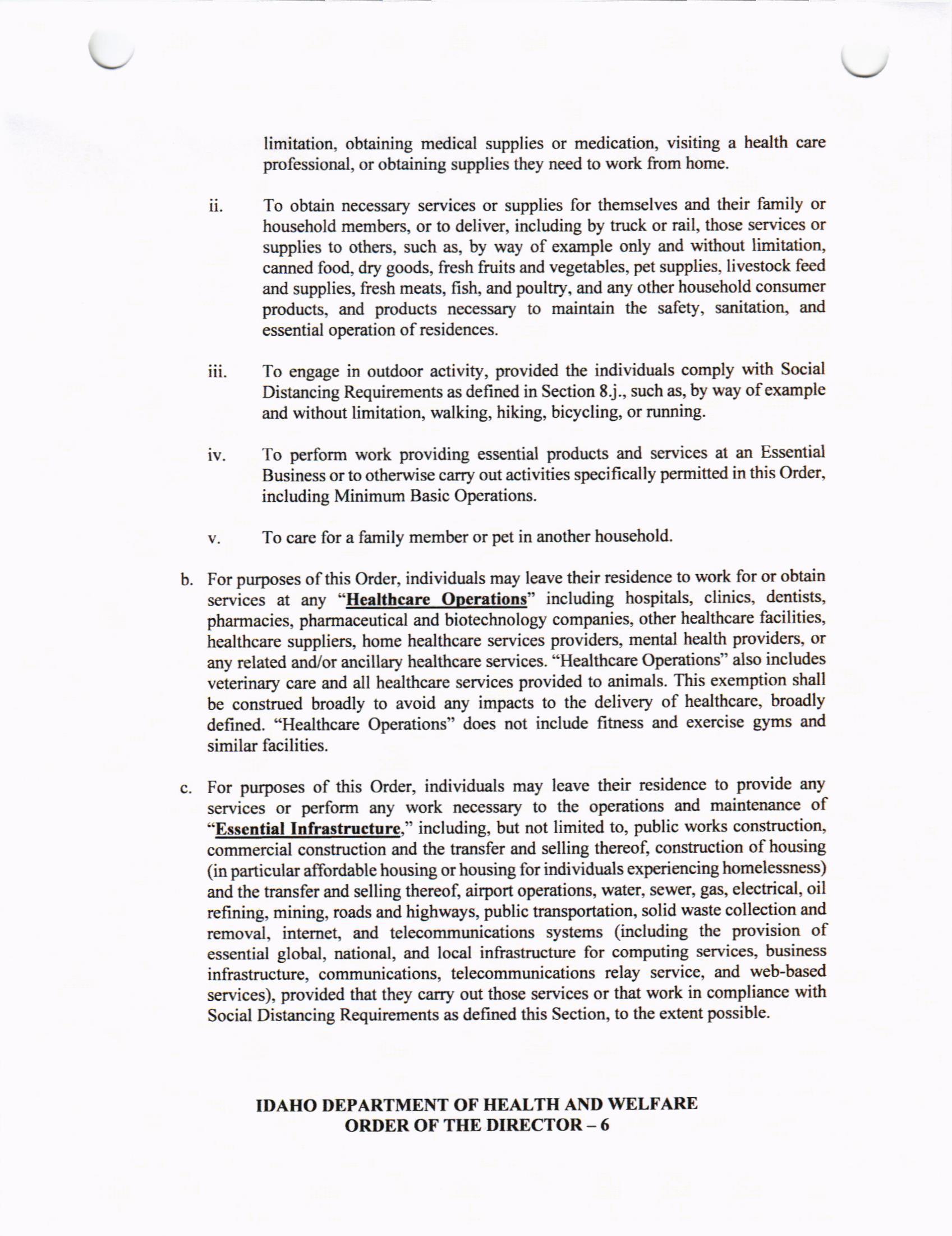 Order to Self Isolate006